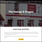 Web Design - George and Dragon